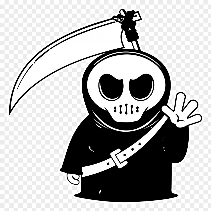 Grim Reaper Death Drawing Cartoon Royalty-free PNG
