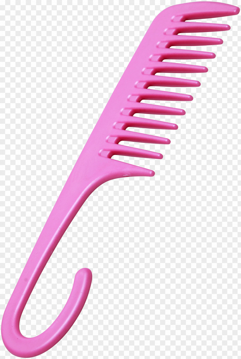 Hair Comb Trichoptilosis Detangler Shower PNG