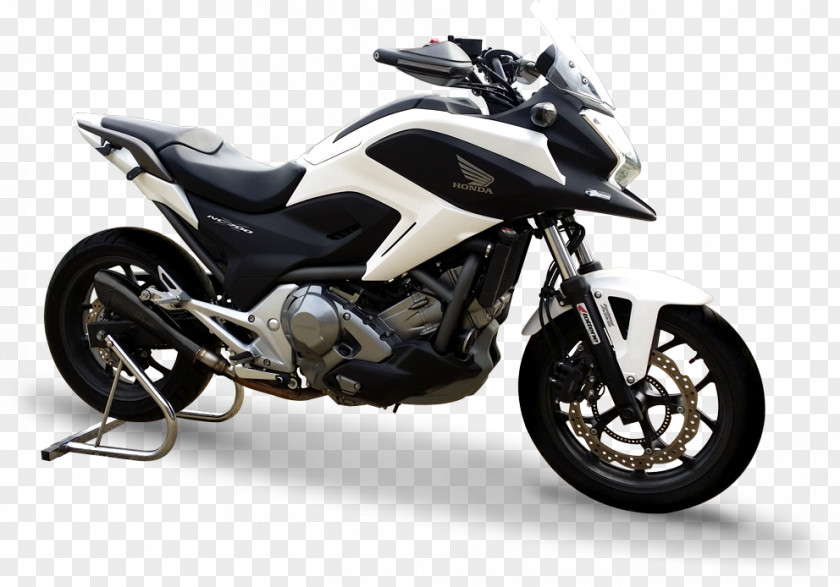 Honda NC700 Series Exhaust System Motorcycle Car PNG
