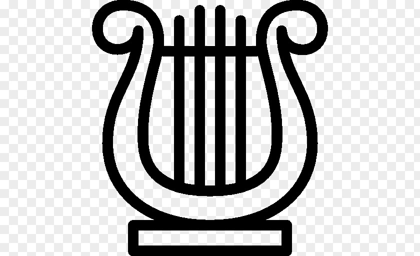 Musical Symbols Lyre Harp Instruments PNG