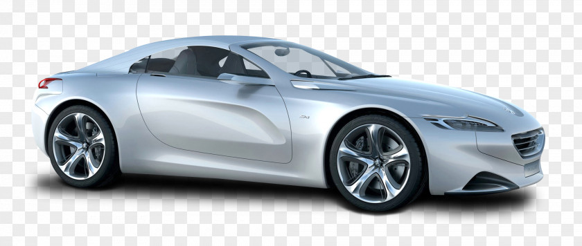 Silver Peugeot SR1 Car RCZ 308 207 PNG