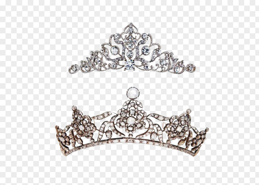 Bright Diamond Crown Picture Material Headpiece PNG