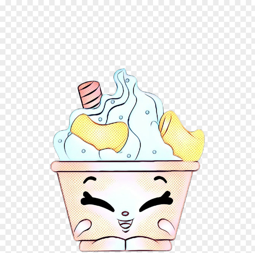 Frozen Dessert Baking Cup Food Cartoon PNG