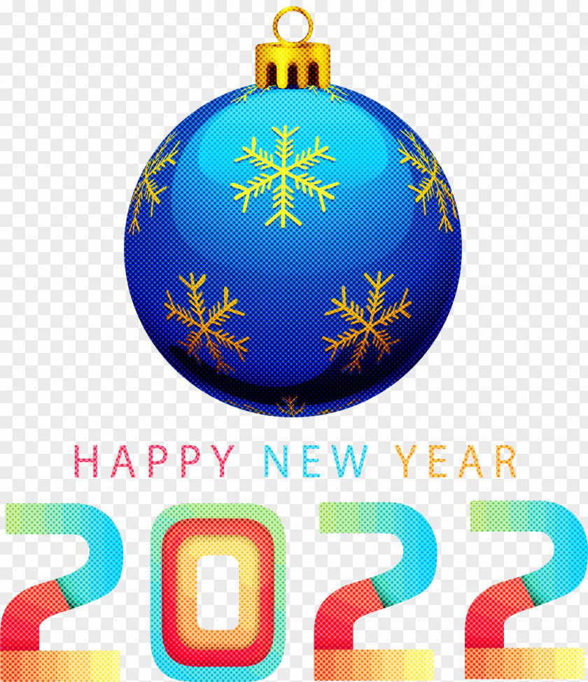 Happy 2022 New Year PNG