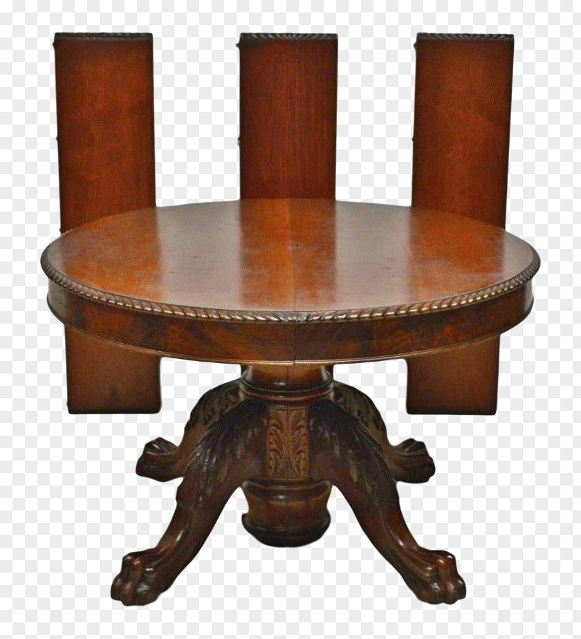 Table Antique Furniture Victorian Era Dining Room PNG