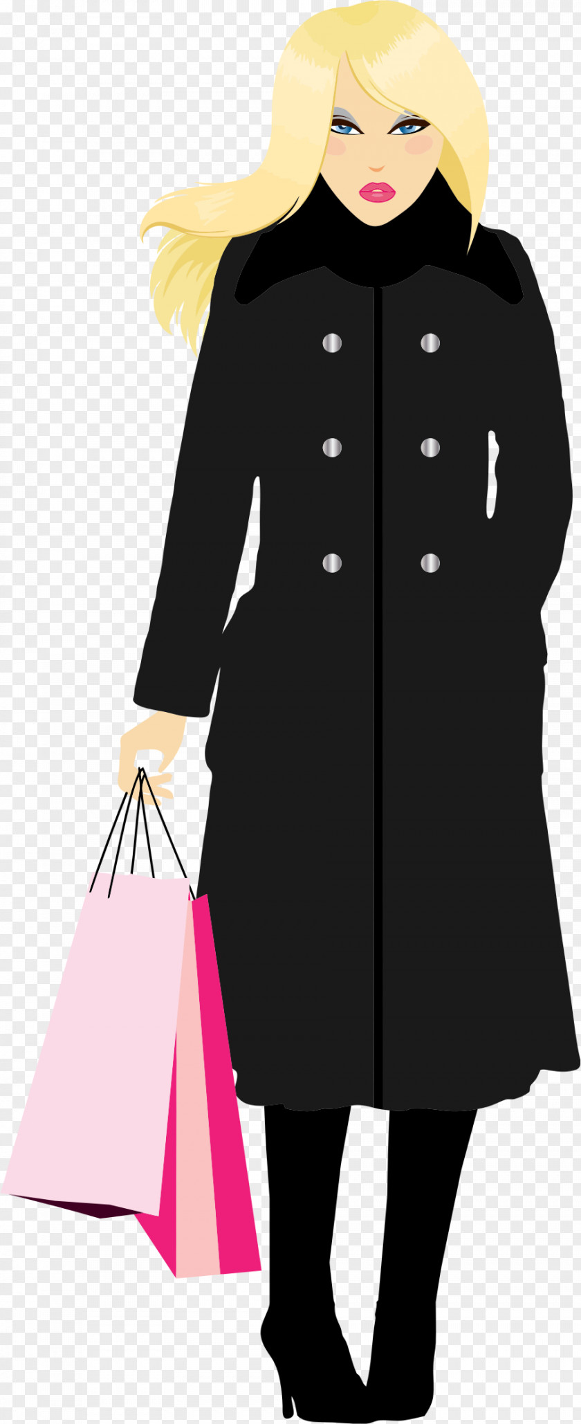 Women Bag Shopping Woman Clip Art PNG