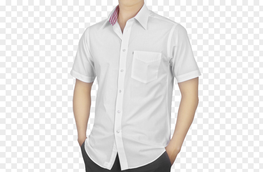 Dress Shirt White Clothing Uniform PNG
