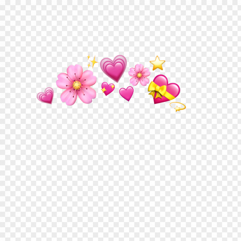 Emoji Heart Sticker Transparency PNG