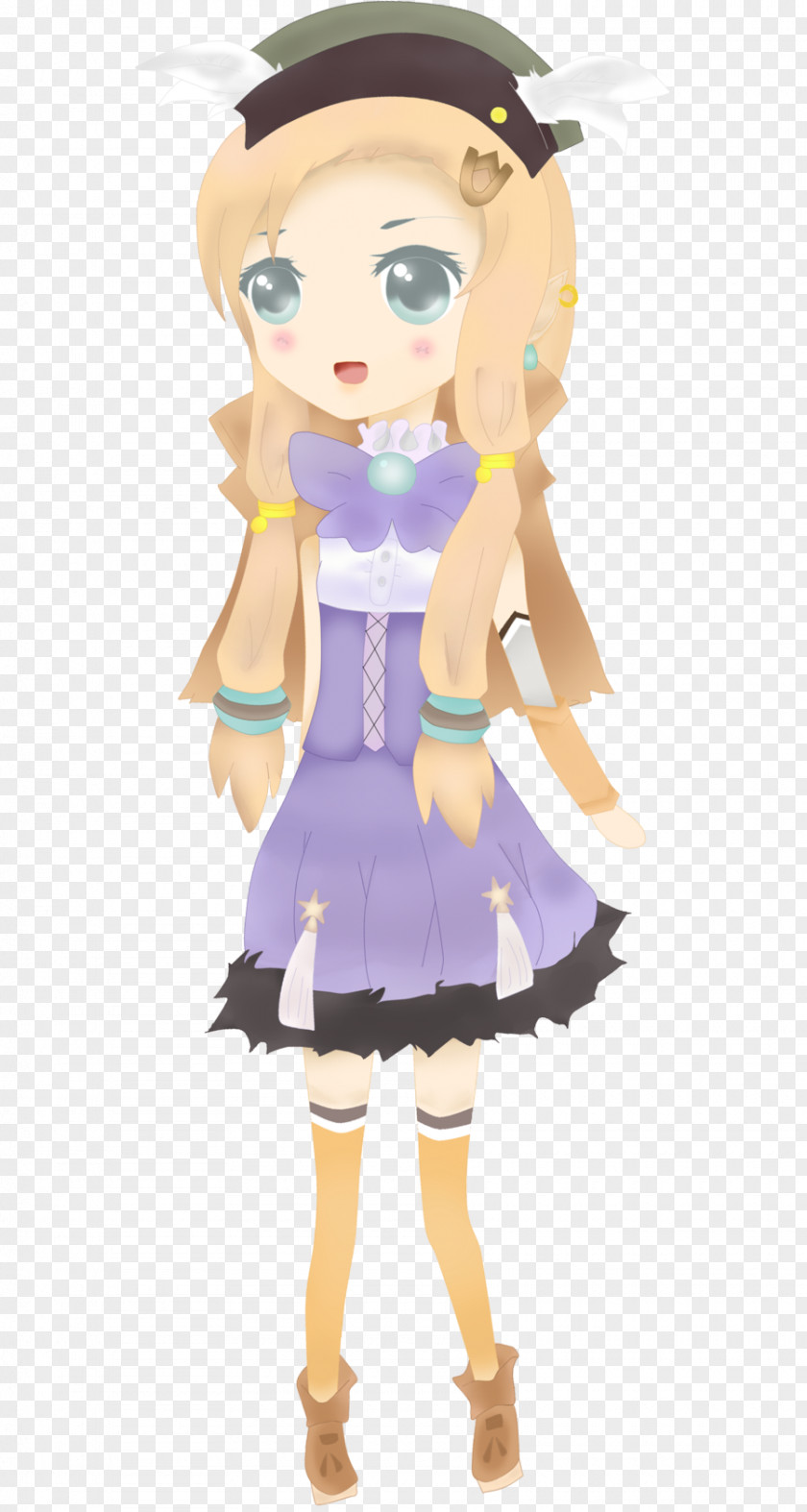 Fairy Costume Design Human Hair Color PNG