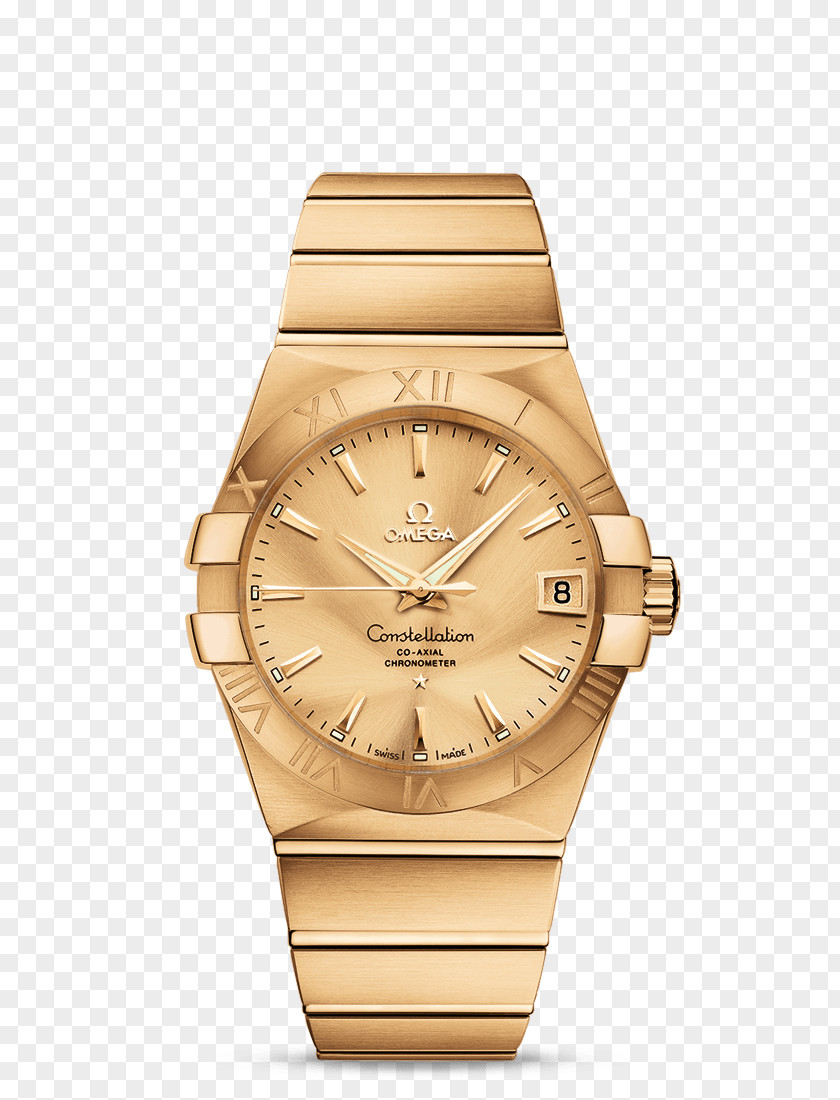 Watch Omega Constellation Coaxial Escapement SA Mechanical PNG