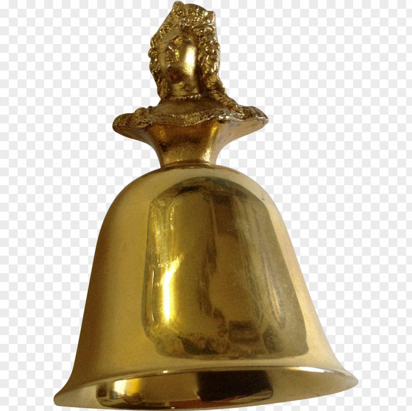 Brass Bell Metal Silver PNG
