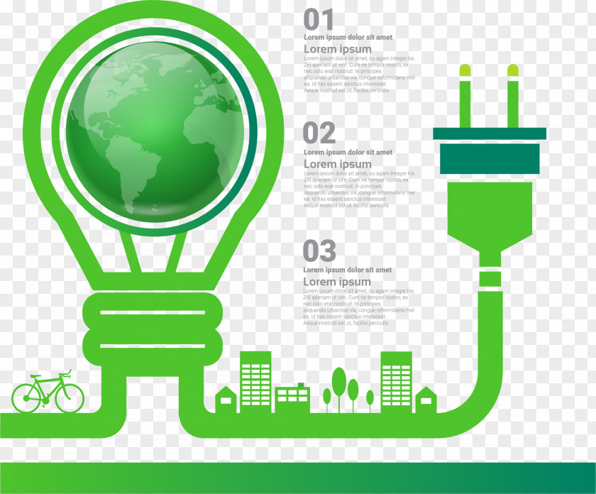 Green Energy Information Chart Infographic Euclidean Vector PNG