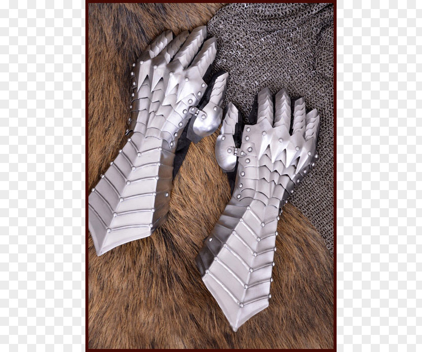 Hand Glove Middle Ages Body Armor Couter Leather PNG