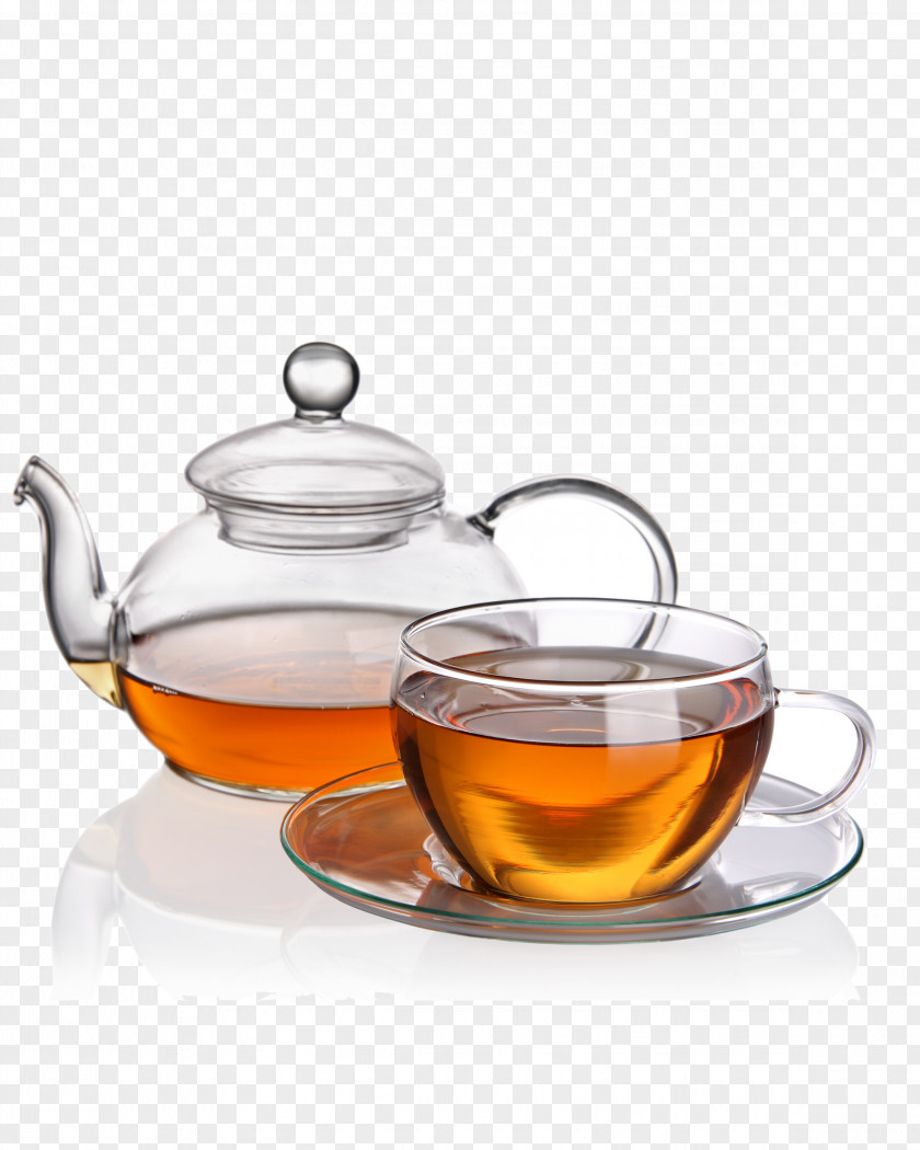 HD Glass Green Tea Infuser Drink Rooibos PNG