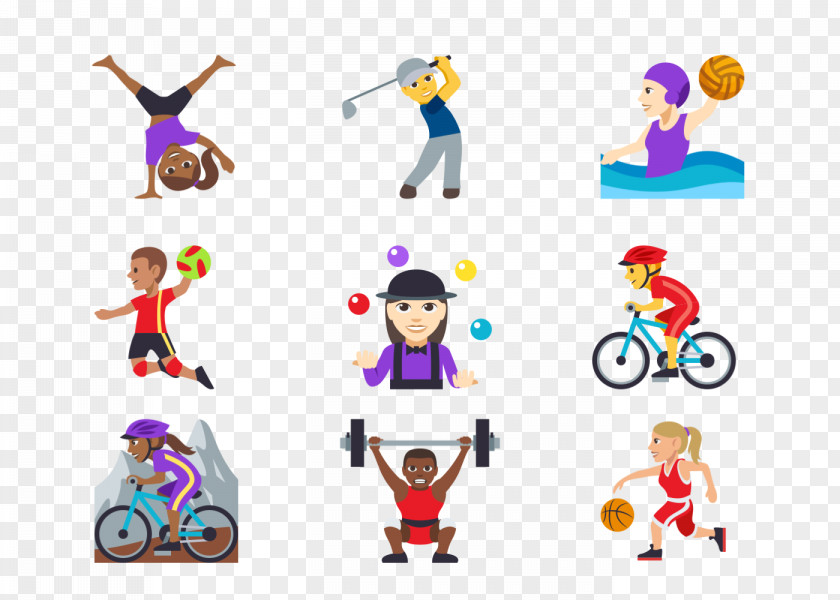 Emoji Sport Volleyball Baseball PNG