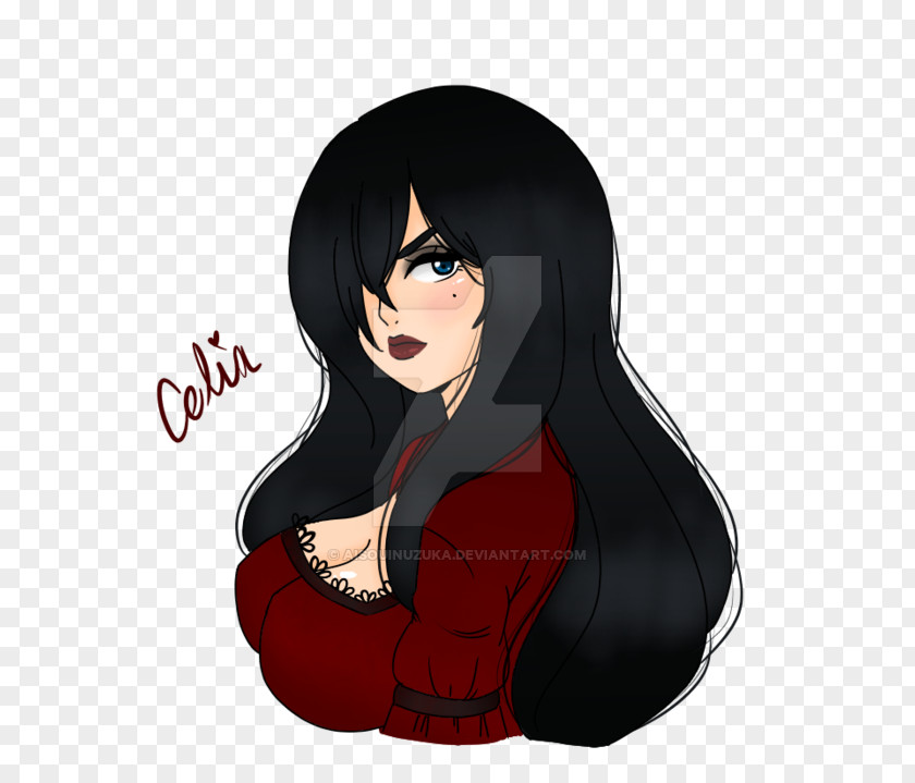 Hair Black Cartoon Brown Character PNG