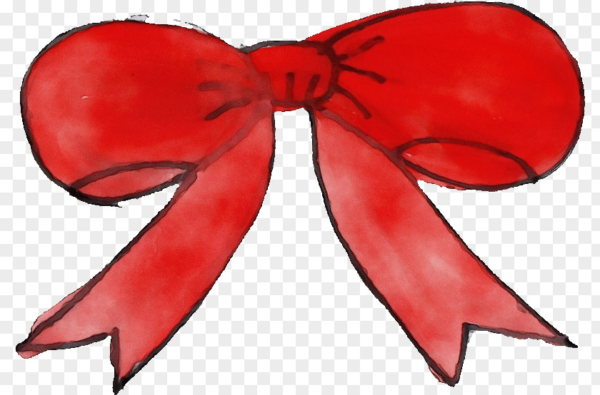 Red Ribbon Heart Love PNG
