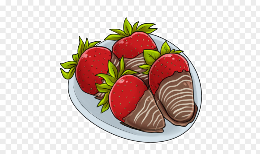 Strawberry Chocolate-covered Fruit Food Clip Art PNG