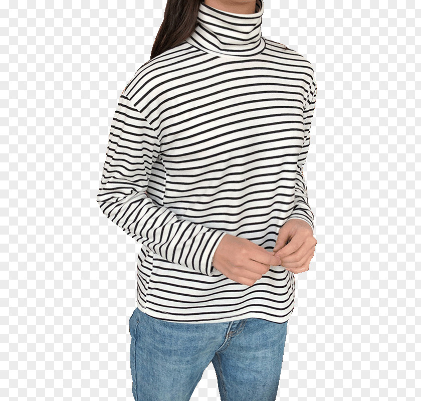 T-shirt Long-sleeved Shoulder Sweater PNG