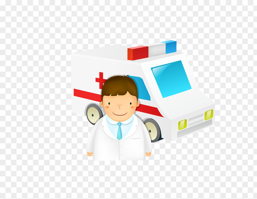 Ambulance Microsoft PowerPoint Template Medicine Presentation Slide PNG