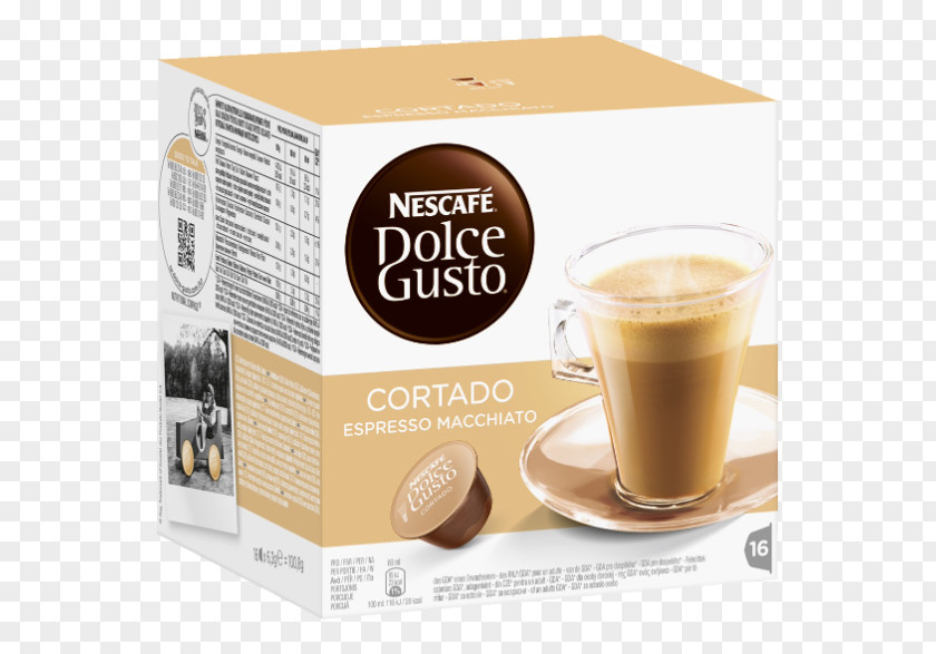 Coffee Dolce Gusto Cortado Caffè Macchiato Espresso Latte PNG