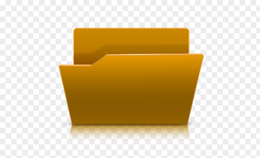 Folder Image Rectangle Chair Yellow PNG