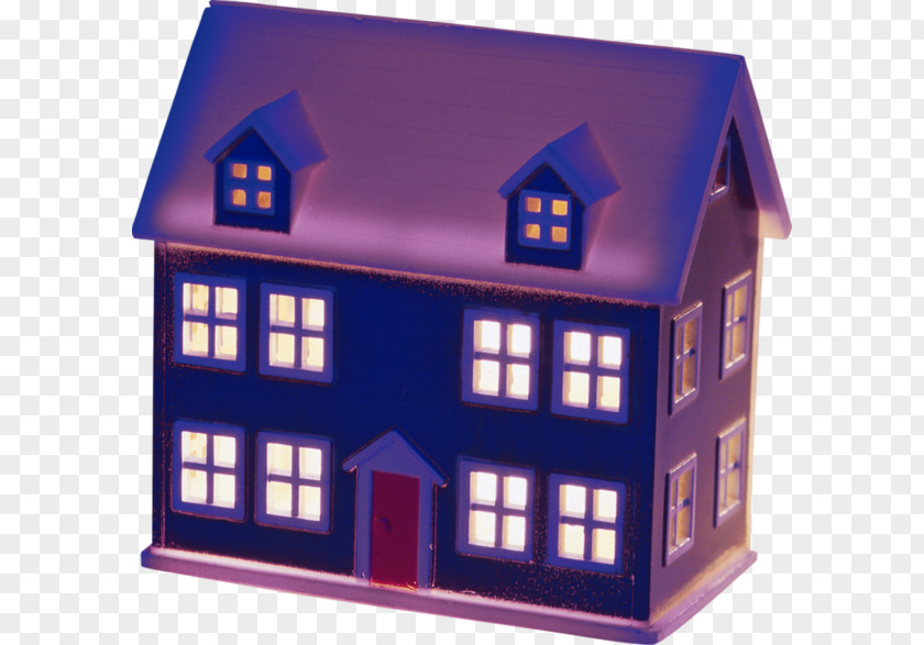 Purple House Apartment Real Estate PNG
