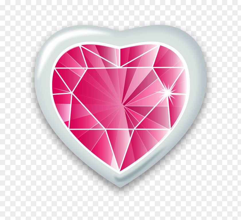 Ruby Cliparts Free Heart Gemstone Diamond Clip Art PNG