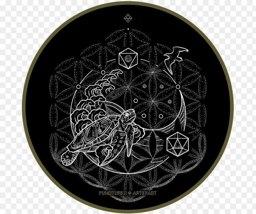 Sacred Geometry Paintings Graphics Art Illustration Tattoo PNG