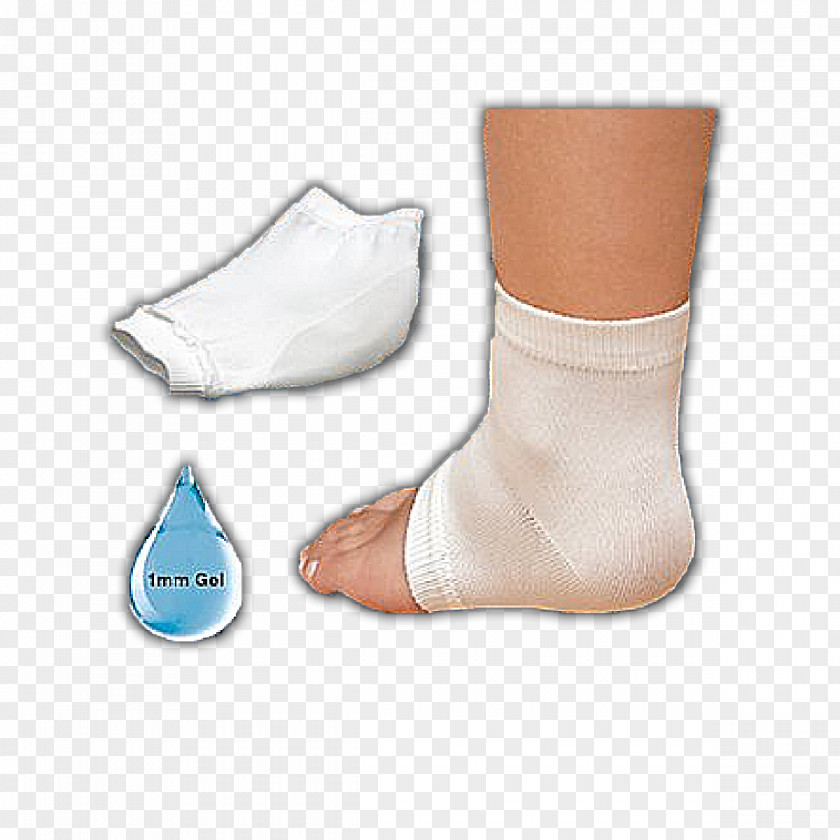 Soft Gel Shoe Ankle PNG