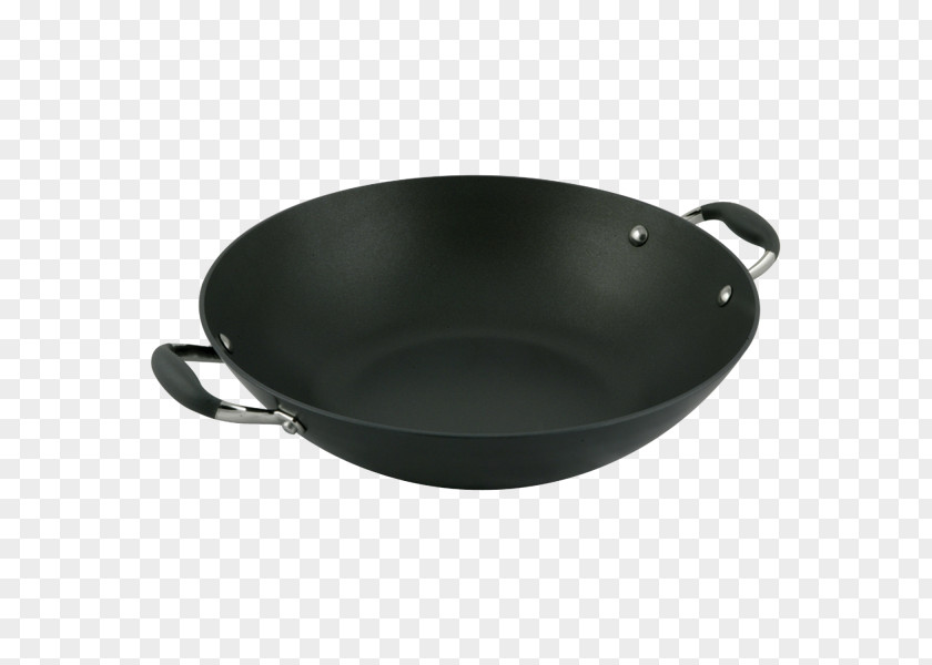Cooking Wok Cast-iron Cookware Non-stick Surface Frying Pan PNG