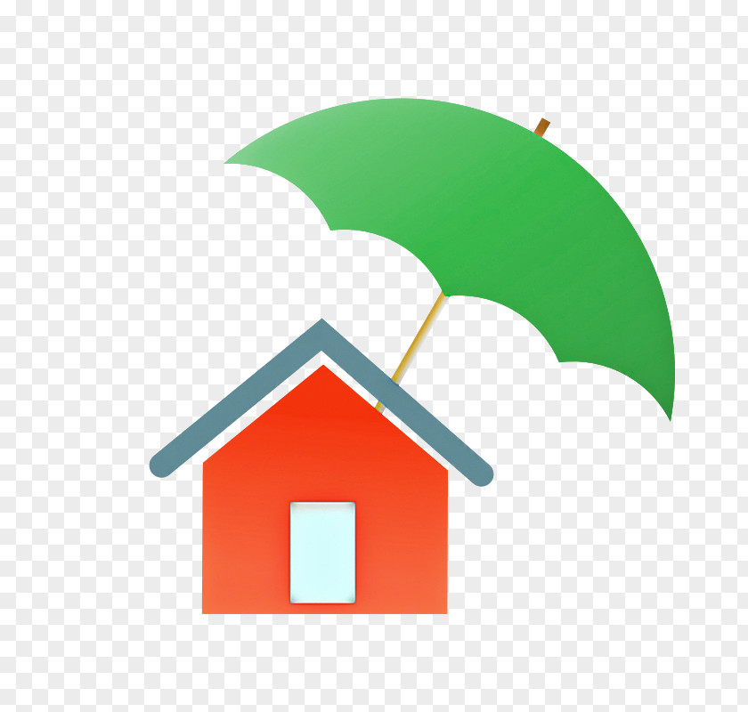 Green House Roof Logo PNG