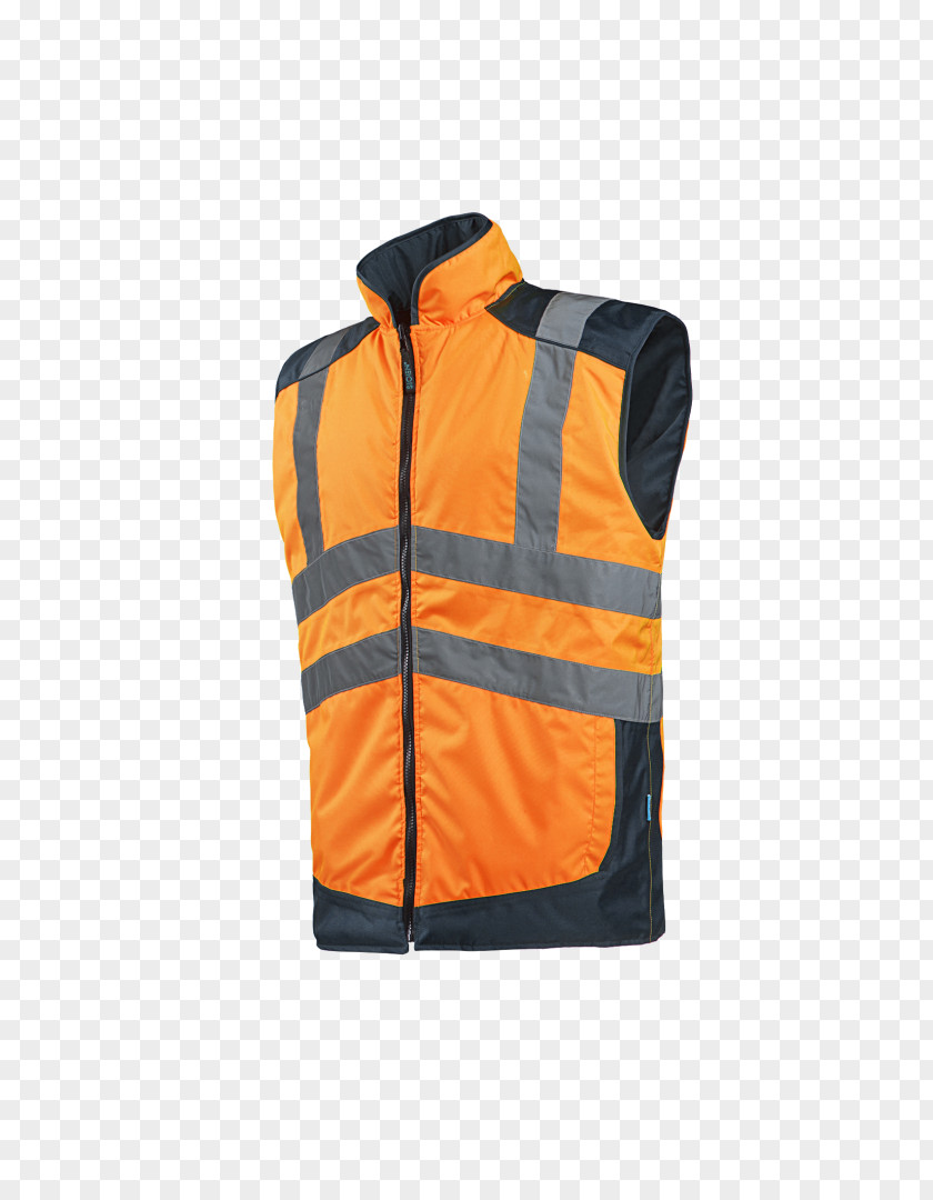 Jacket Bodywarmer High-visibility Clothing Zipper PNG