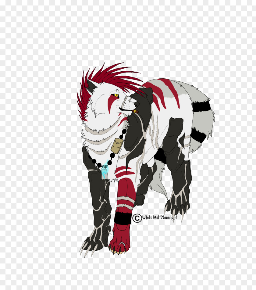 Moonlight Wolf Carnivores Horse Illustration Mammal Cartoon PNG