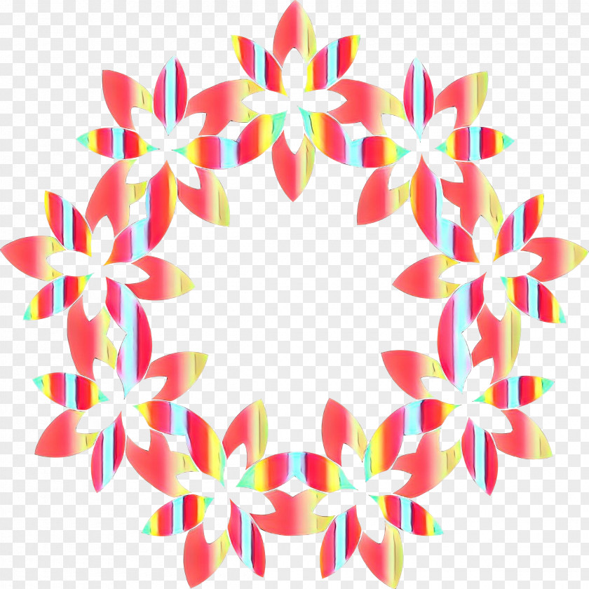 Petal Symmetry Floral PNG