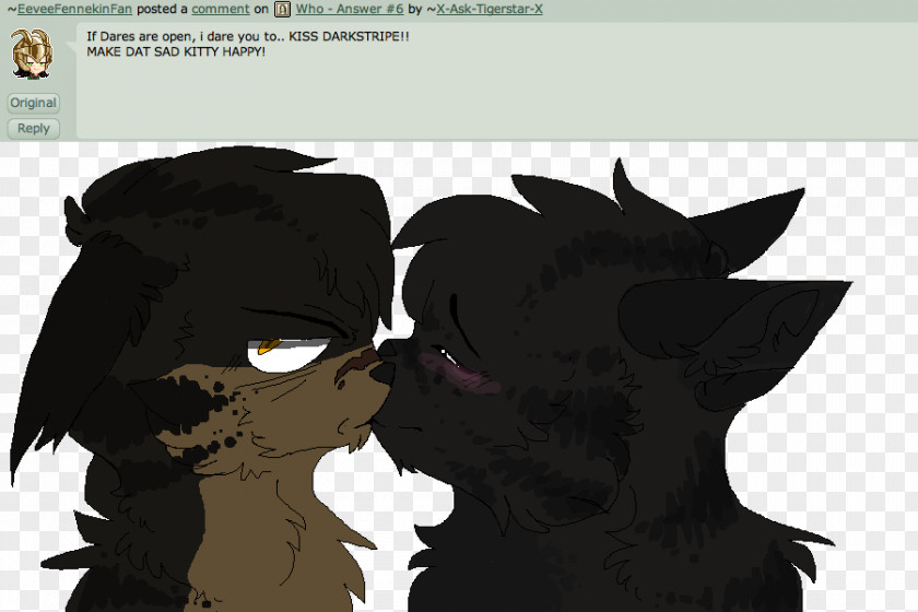 Cat Tigerstar Warriors Darkstripe Goldenflower PNG