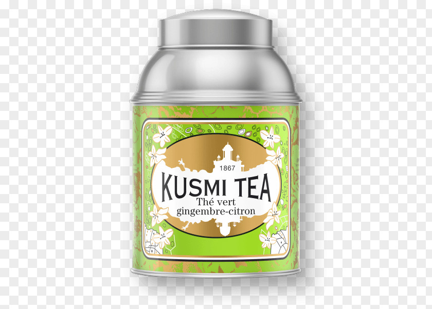 Green Lemon Earl Grey Tea Kusmi Mate PNG