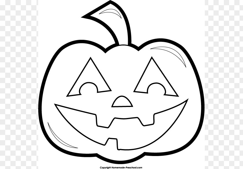 Halloween Cliparts Pumpkin Black & White 2 And Clip Art PNG