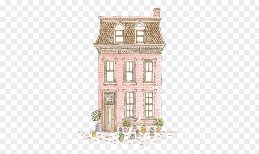 House Drawing Sketch PNG