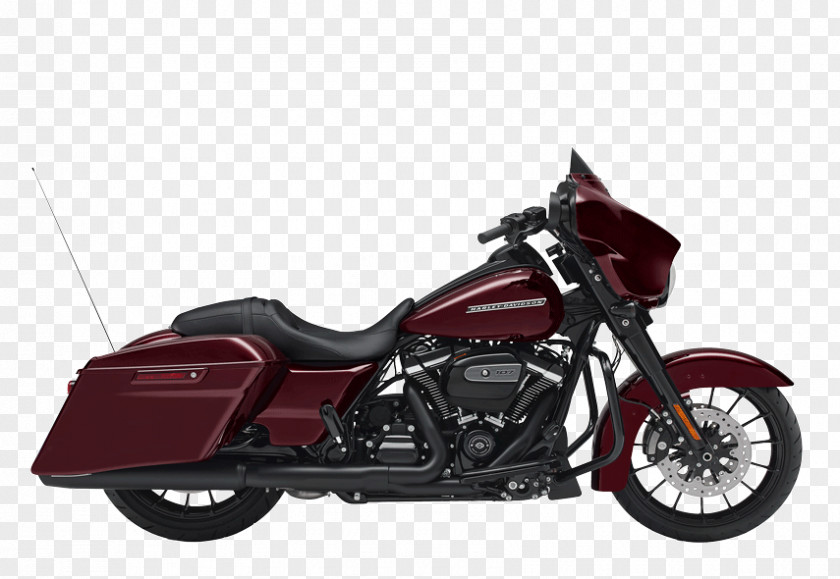 Motorcycle Harley-Davidson Street Glide CVO PNG