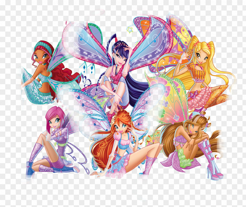 Winx Club: Believix In You Bloom Aisha Stella Tecna PNG