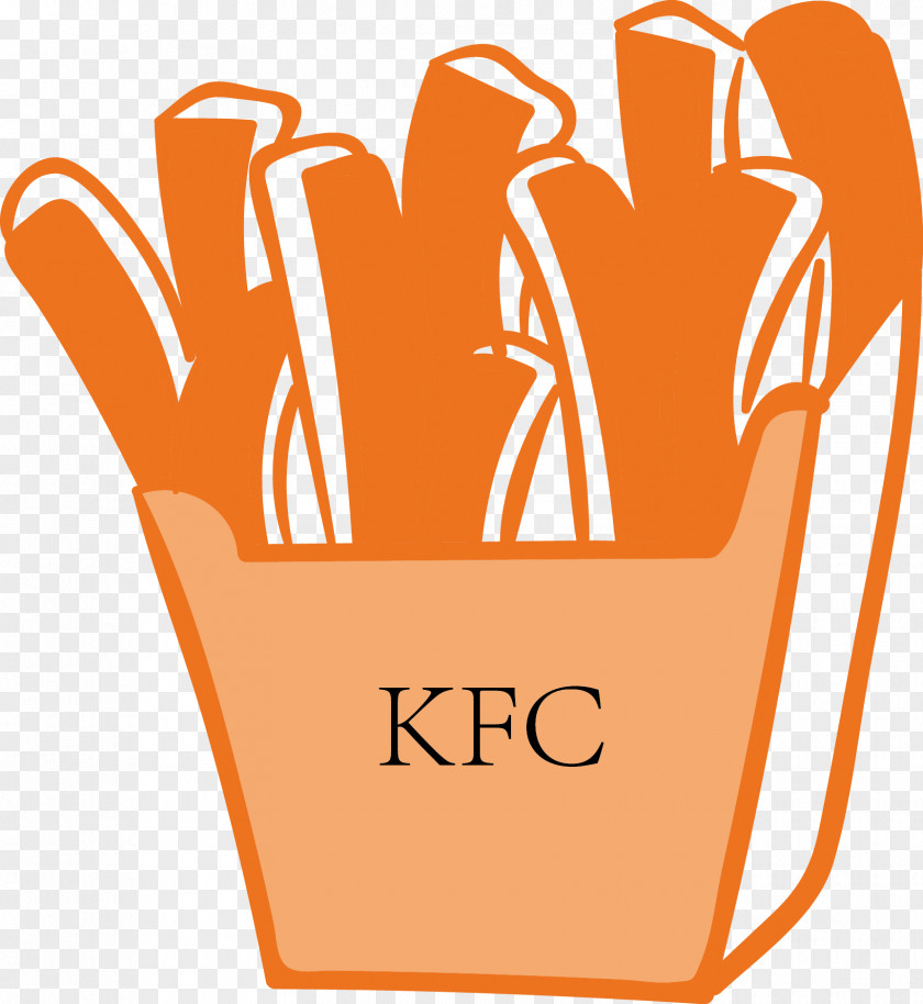 Creative Fries French KFC Hamburger Fast Food Fried Chicken PNG