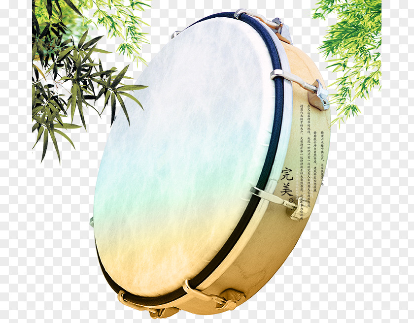 Drum China Mid-Autumn Festival Software PNG