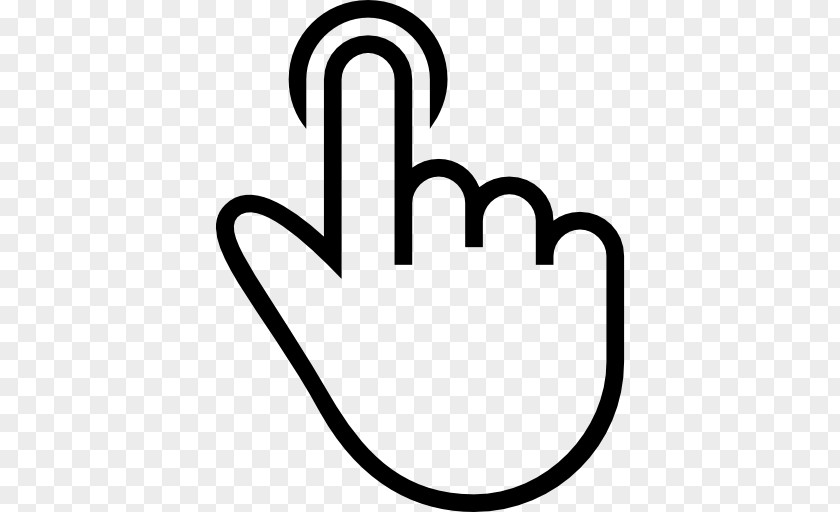 Fingertip Index Finger Pointer Symbol PNG