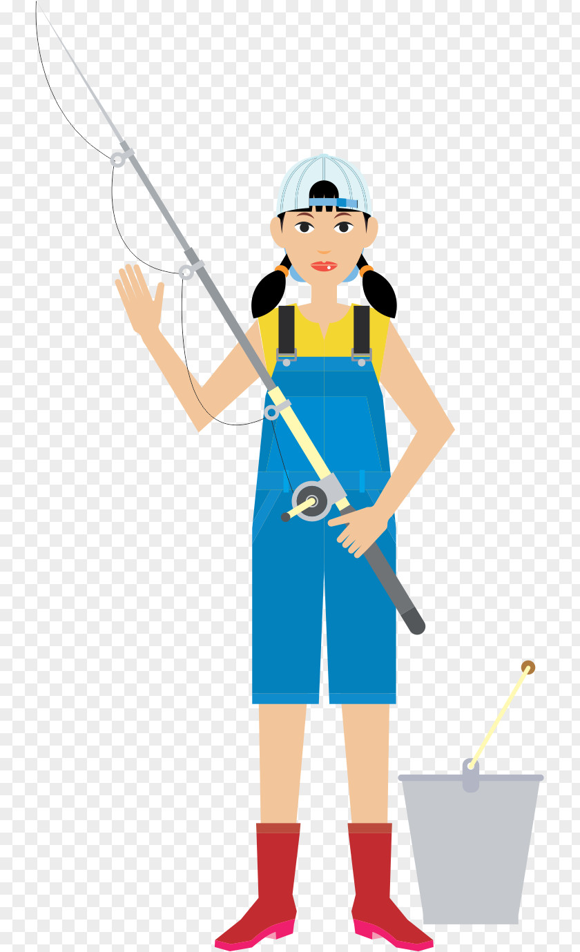 Fishing Girls Business Wealth PNG
