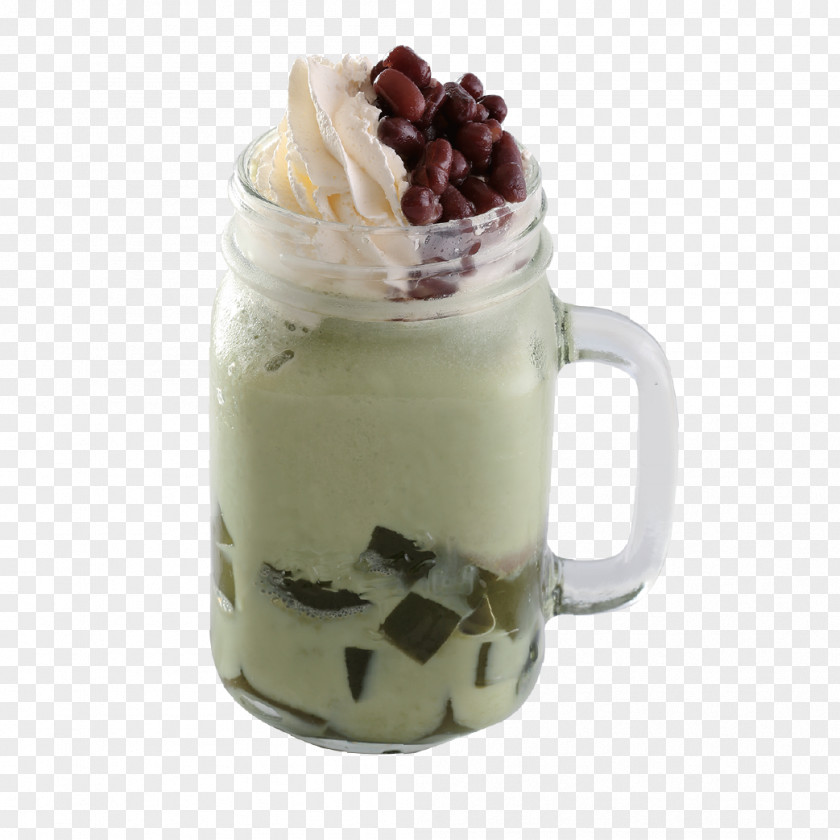 Latte Matcha Green Tea Ice Cream Milk PNG