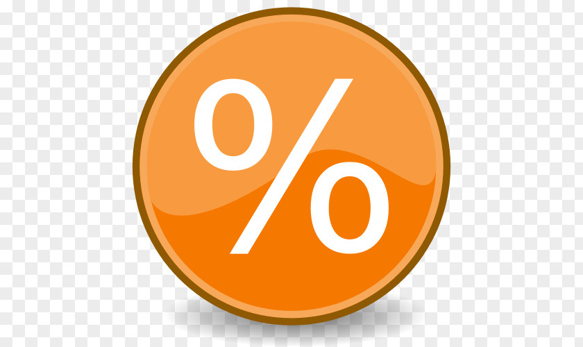 Percent Sign Percentage Percentile Rate PNG