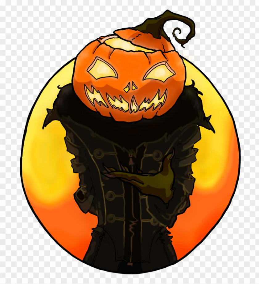 Pumpkin Head Jack-o'-lantern Cartoon Character PNG