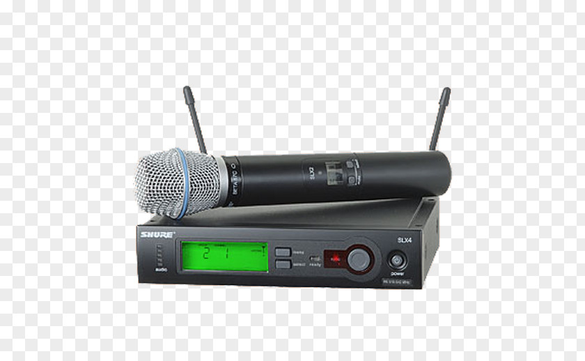 Shure SM57 Wireless Microphone SM58 BETA 87A SLX24/BETA58 PNG