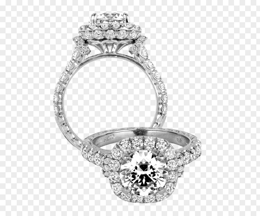 Unique Diamond Rings Wedding Ring Engagement PNG